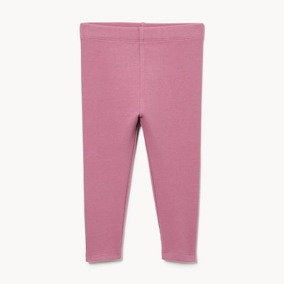 Legging côtelé pour bébés filles - Mauve