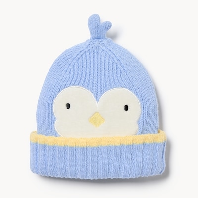 Baby Girls’ Animal Toque - Blue