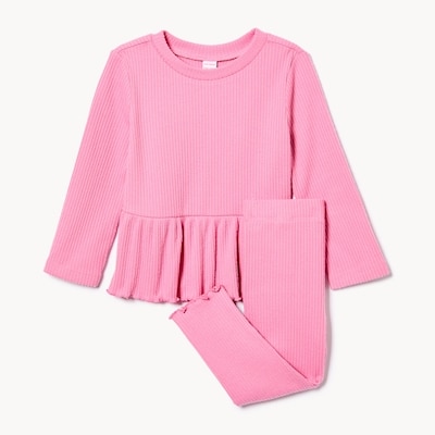 Joe Fresh Ensemble avec haut à basque pour bébés filles 1 ea, 19,00 $/1ch