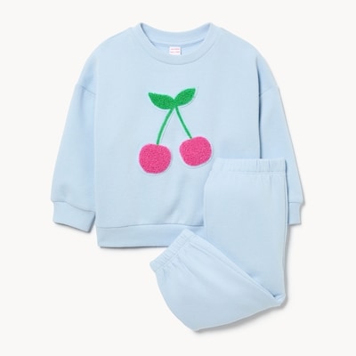 Joe Fresh Ensemble en molleton pour bébés filles 1 ea, 24,00 $/1ch
