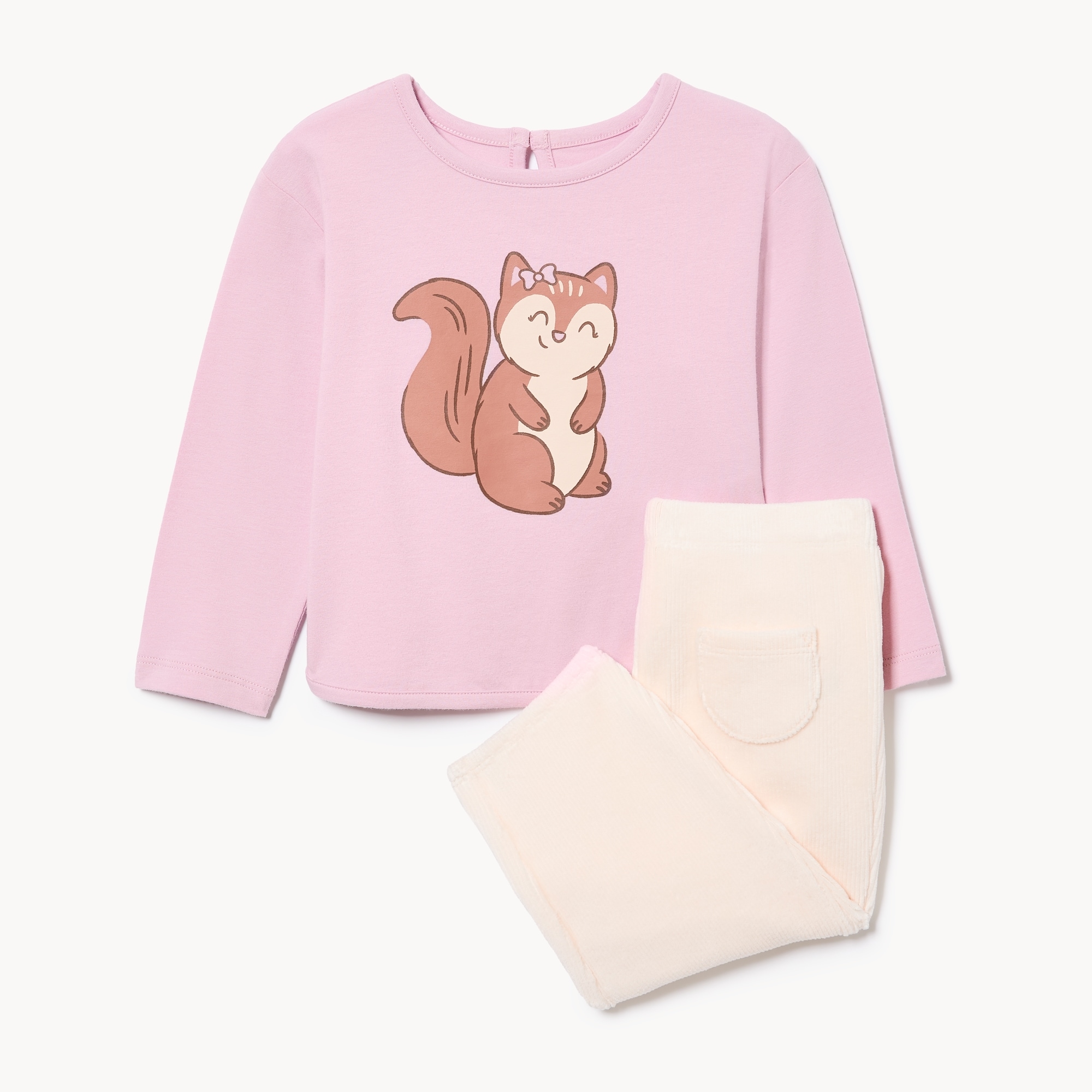 Ensemble en tricot pour bébés filles