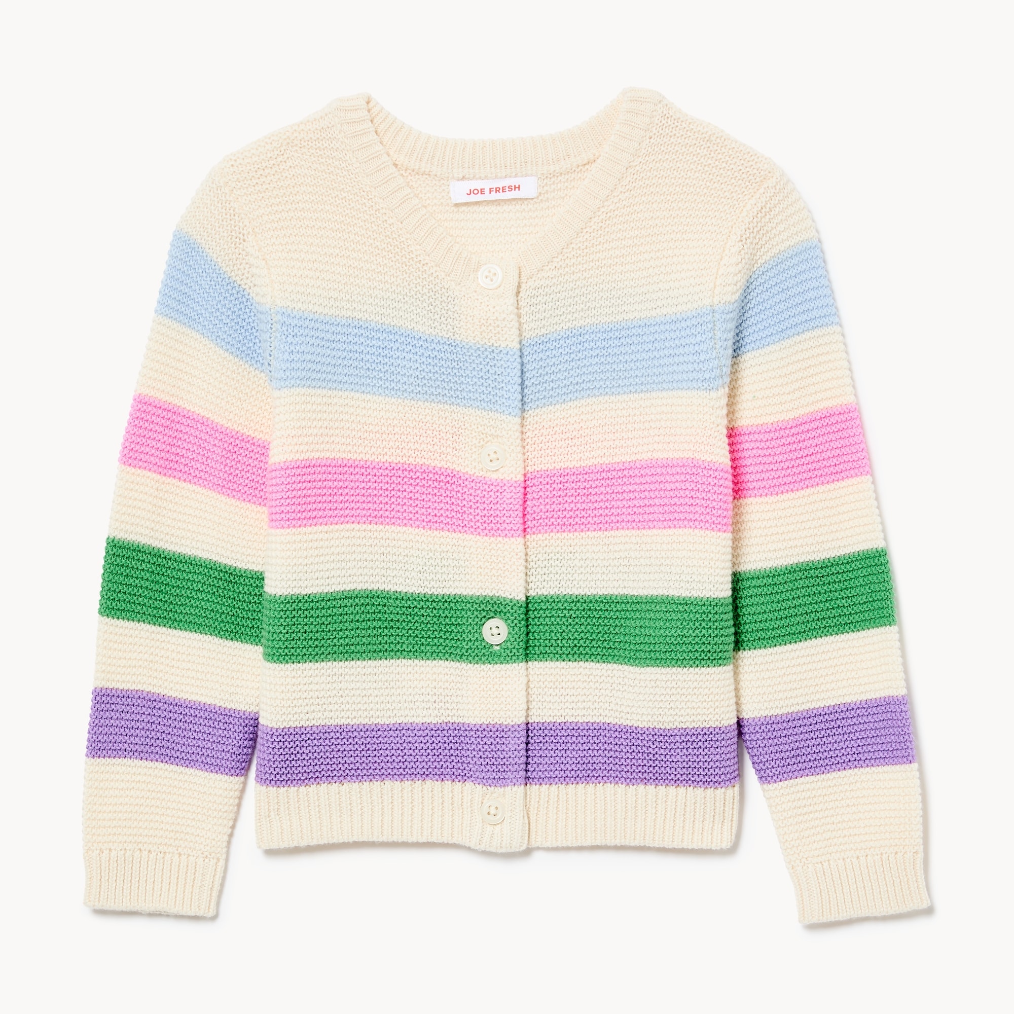 Baby Girls' Striped Cardigan