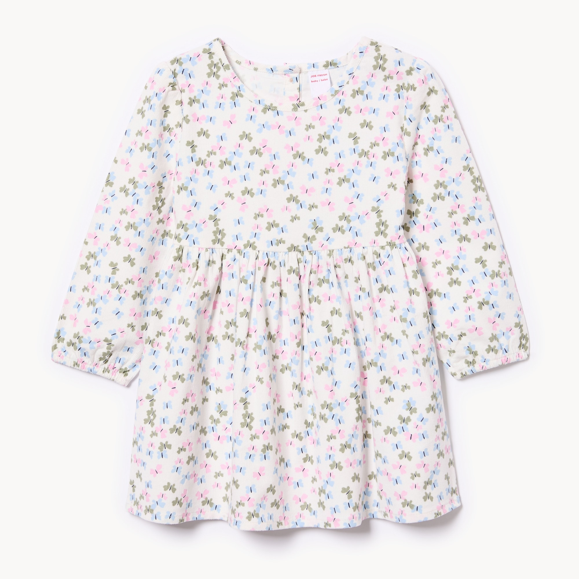 Baby Girls' Corduroy Printed Dress
