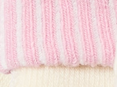 Baby Girls' 3-Pack Turn Cuff Crew Socks