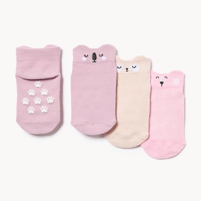 Joe Fresh Baby Girls' 3-Pack Low-Cut Socks 1 ea, $6.00/1ea