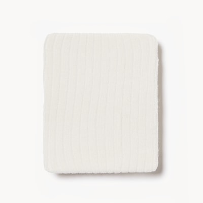 Baby Girls' Ribbed Tights - Cream