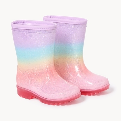 Baby Girls' Printed Rain Boots - Multi