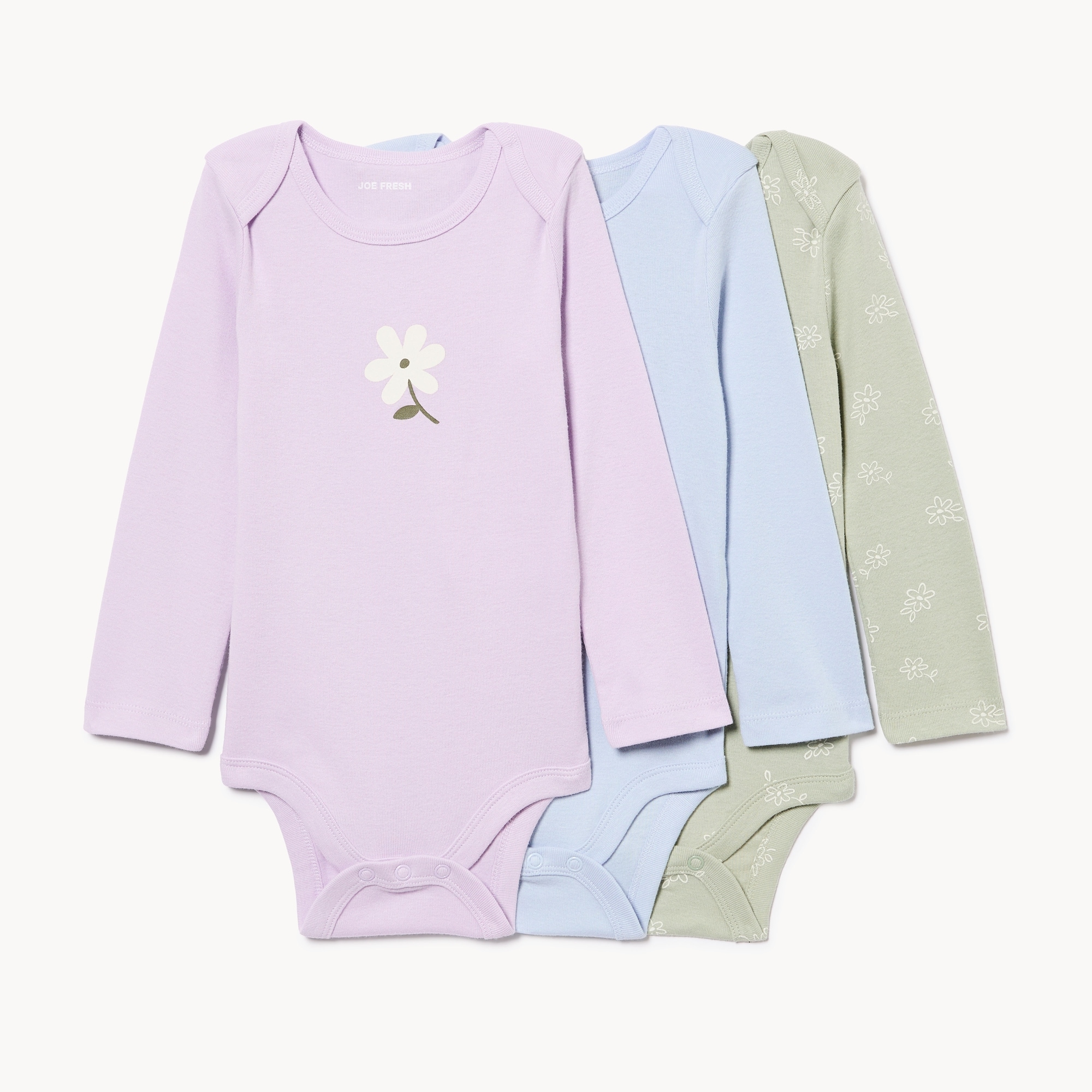 Baby Girls' 3-Pack Bodysuit