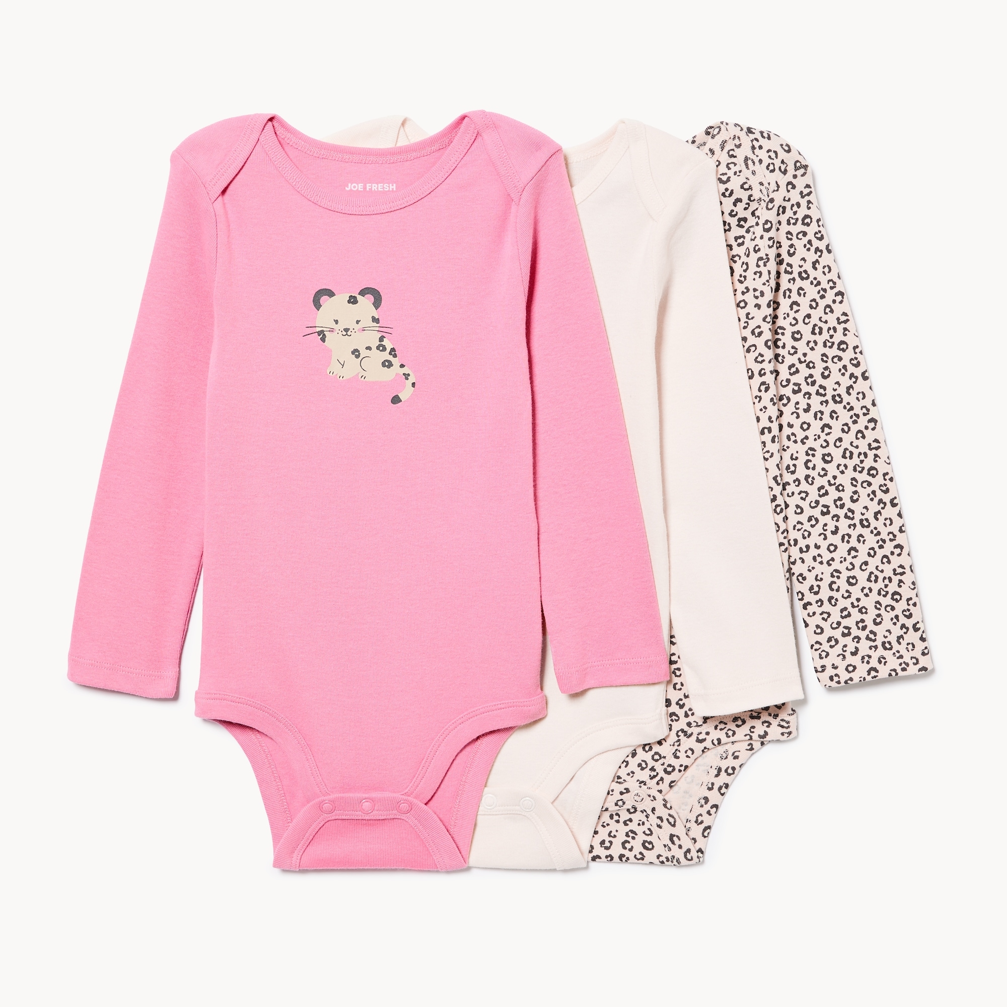 Baby Girls' 3-Pack Bodysuit