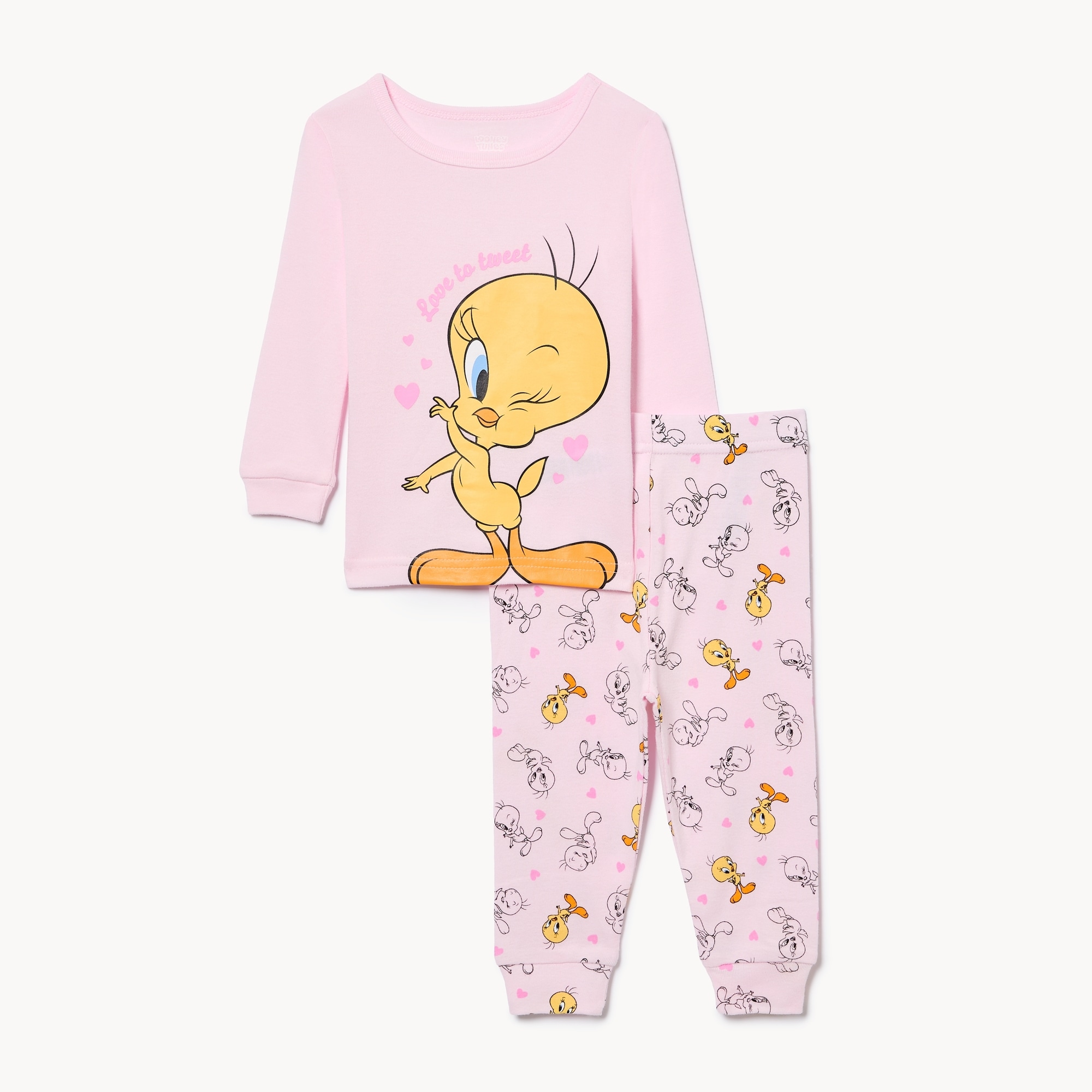 Baby Girls' Looney Tunes Tweety Sleep Set