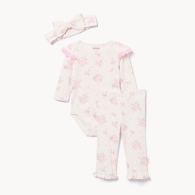 Baby Girls' Huggies  Bodysuit Set - Oatmeal