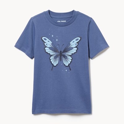 T-shirt imprimé pour enfants - Marine pâle