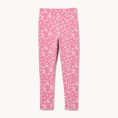 Legging imprimé pour filles - Rose Cendré