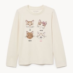 Joe Fresh Haut imprimé à manches longues pour enfants 1 ea, 12,00 $/1ch