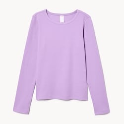 Joe Fresh Haut côtelé à manches longues pour filles 1 ea, 12,00 $/1ch