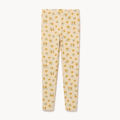 Legging imprimé pour filles - Ivoire
