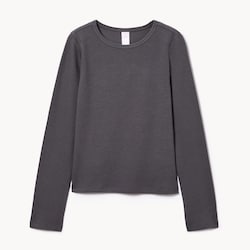 Joe Fresh Kid Girls' Ribbed Long Sleeve Top 1 ea, $12.00/1ea
