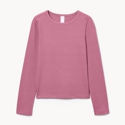 Joe Fresh Haut côtelé à manches longues pour filles 1 ea, 12,00 $/1ch