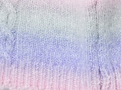 Kid Girls' Cable Knit Face Cover