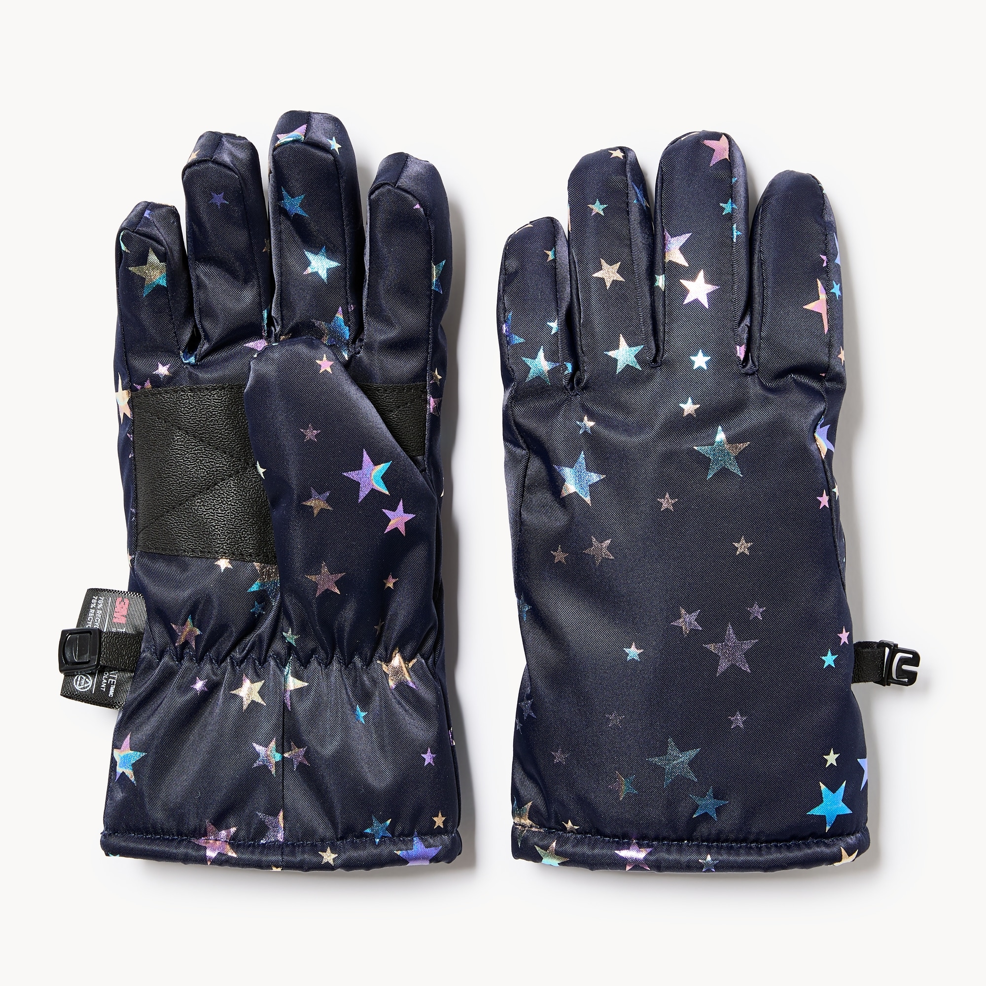 Kid Girls' Printed Snow Gloves