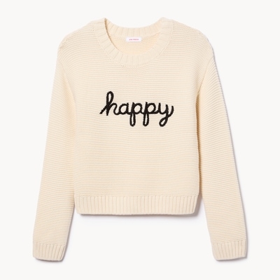 Kid Girls' Graphic Sweater - Off White
