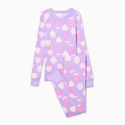 Pyjama imprimé pour filles - LAVANDE