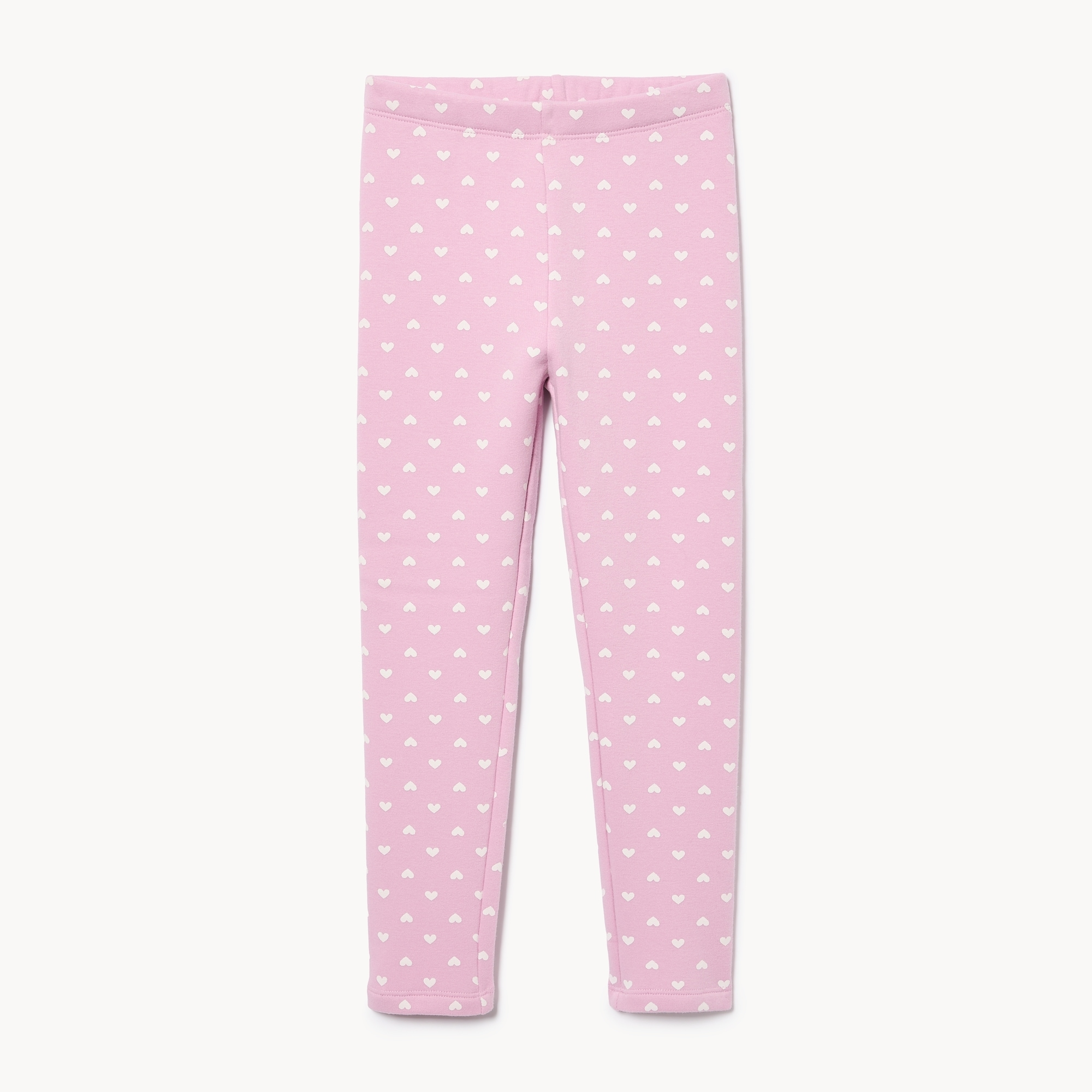 Legging imprimé en molleton duveteux pour filles