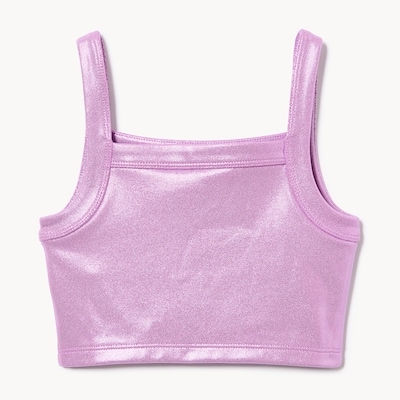 Kid Girls' Cami Sports Bra - Light Purple