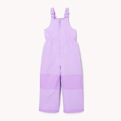 Kid Girls' Bib Snow Pant - Pastel Purple