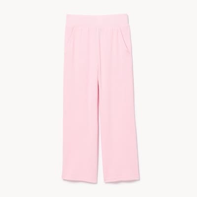 Kid Girls' Active Knit Pant - Pastel Pink