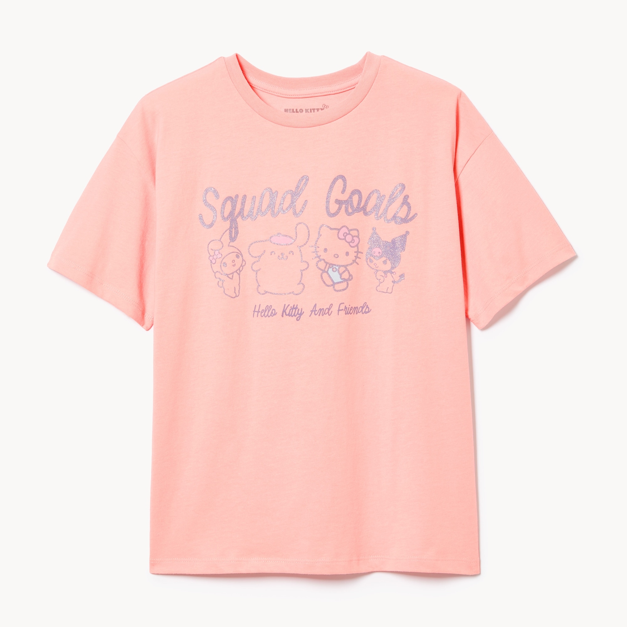 Kid Girls' Hello Kitty® and Friends T-Shirt in Peach from Joe Fresh