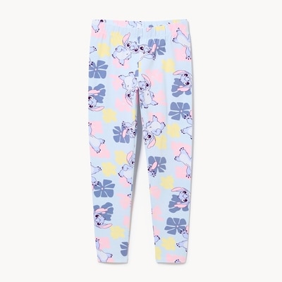 Legging Stitch de Disney pour filles - Bleu Pâle