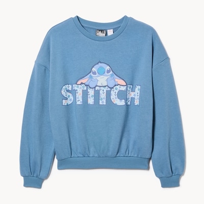 Chandail en molleton Stitch de Disney pour filles - Bleu