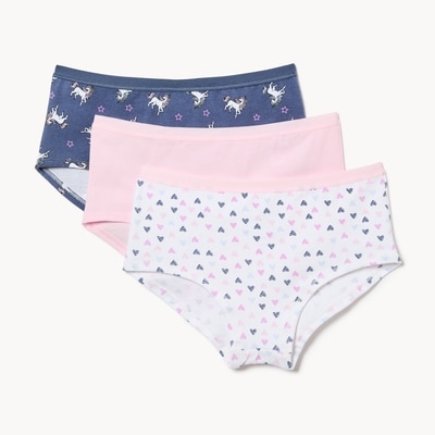 Joe Fresh Kid Girls' 3-Pack Boyshort 1 ea, $12.00/1ea