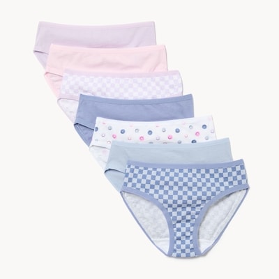 Joe Fresh Kid Girls' 7-Pack Bikini 1 ea, $19.00/1ea