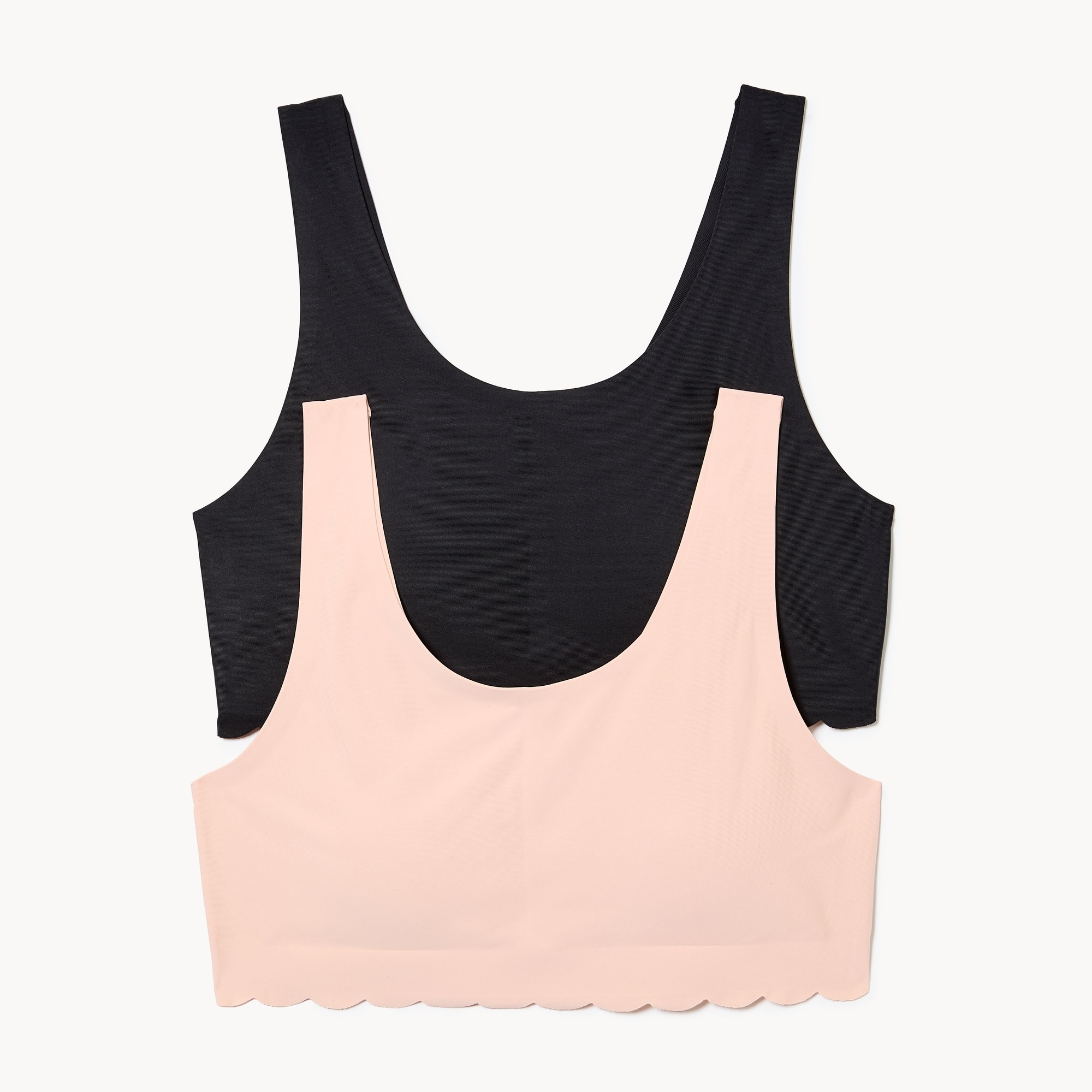 Kid Girls' 2-Pack Scalloped Bralette