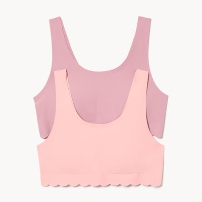 Joe Fresh Ensemble de 2 bustiers festonnés pour filles 1 ea, 24,00 $/1ch