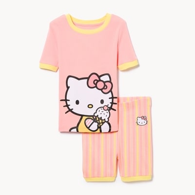 Pyjama Hello KittyMD pour filles - Pêche