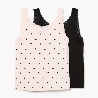 Joe Fresh Ensemble de 2 camis pour filles 1 ea, 24,00 $/1ch