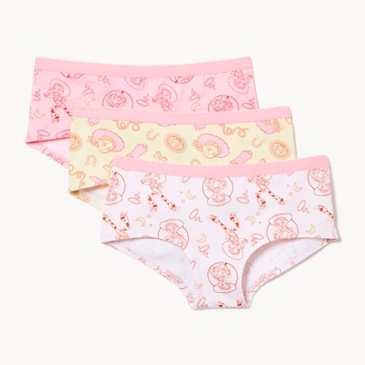 Kid Girls' Pixar Toy Story 3-Pack Boyshort - Pink