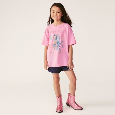 Kid Girls' Pixar Toy Story Oversized T-Shirt - Pink