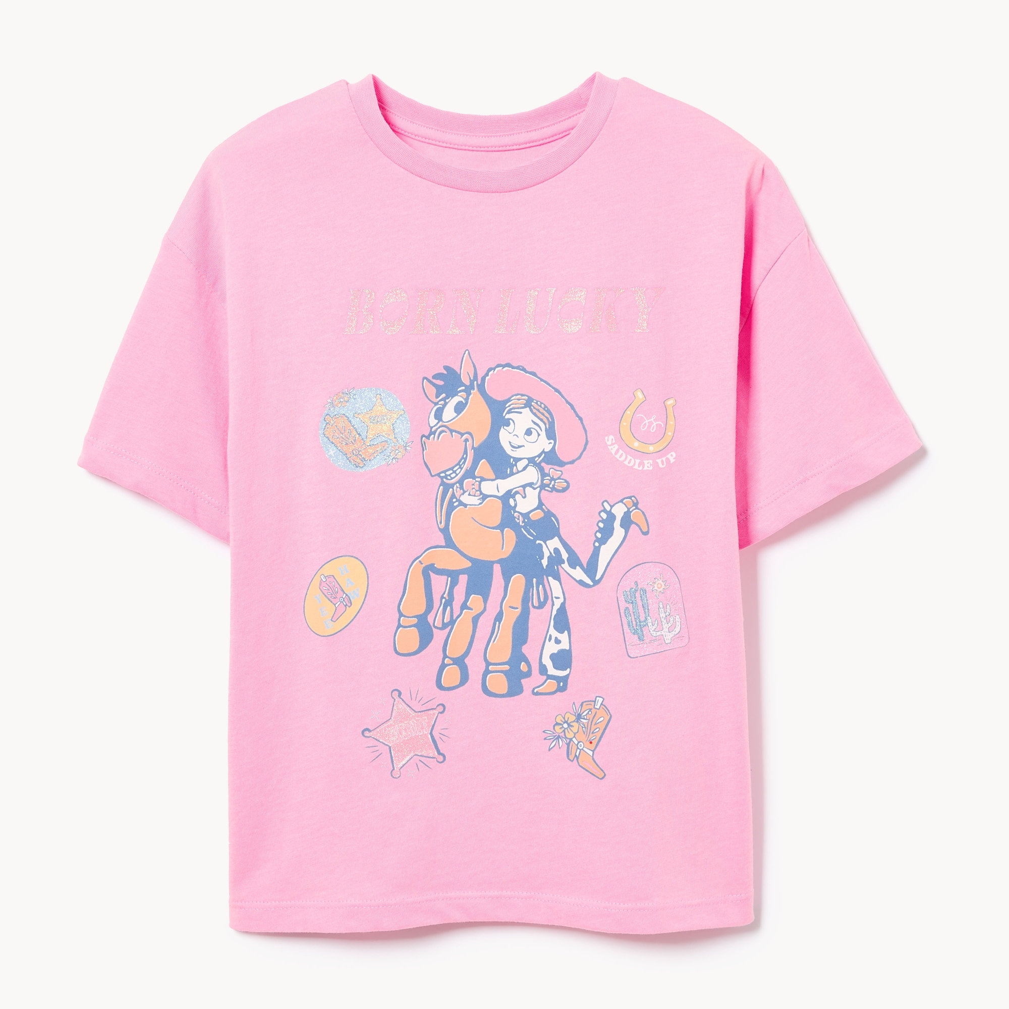 Kid Girls' Pixar Toy Story Oversized T-Shirt in Pink from Joe Fresh