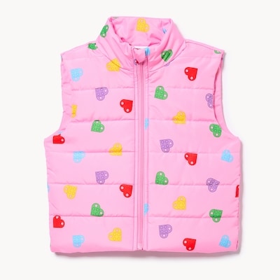 Joe Fresh Kid Girls' LEGO® Printed Puffer Vest 1 ea, $35.00/1ea