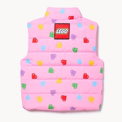 Kid Girls' LEGO® Printed Puffer Vest