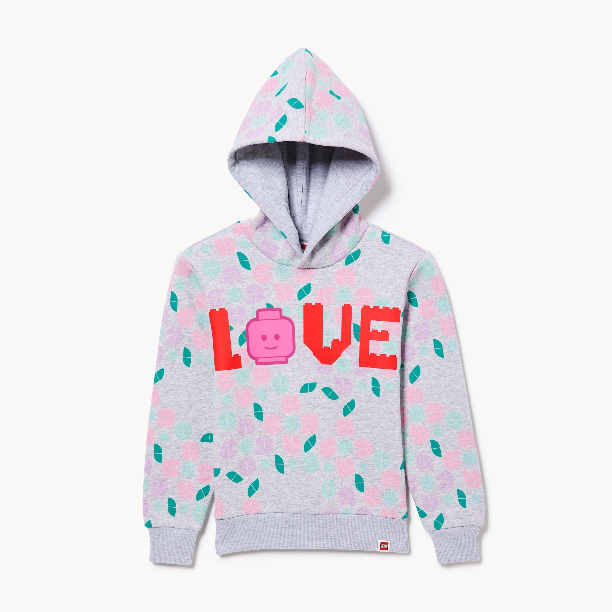 Haut à capuchon imprimé LEGOMD pour filles