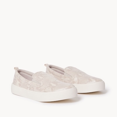 Kid Girls' Slip-On Sneakers - Beige