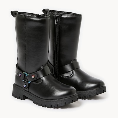Kid Girls' Tall Boots - Black