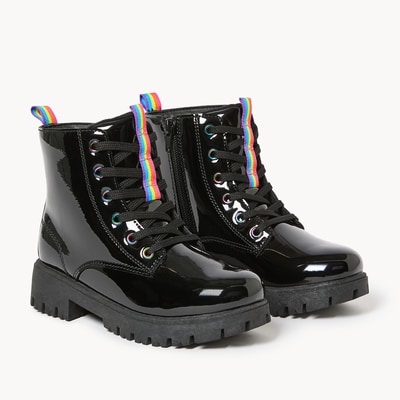 Bottes de combat pour filles - Noir