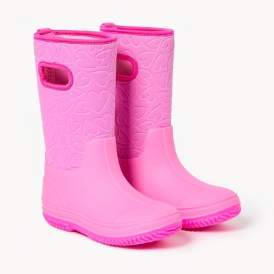 Bottes de pluie en néoprène pour filles - Rose