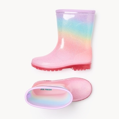 Kid Girls' Printed Rain Boots
